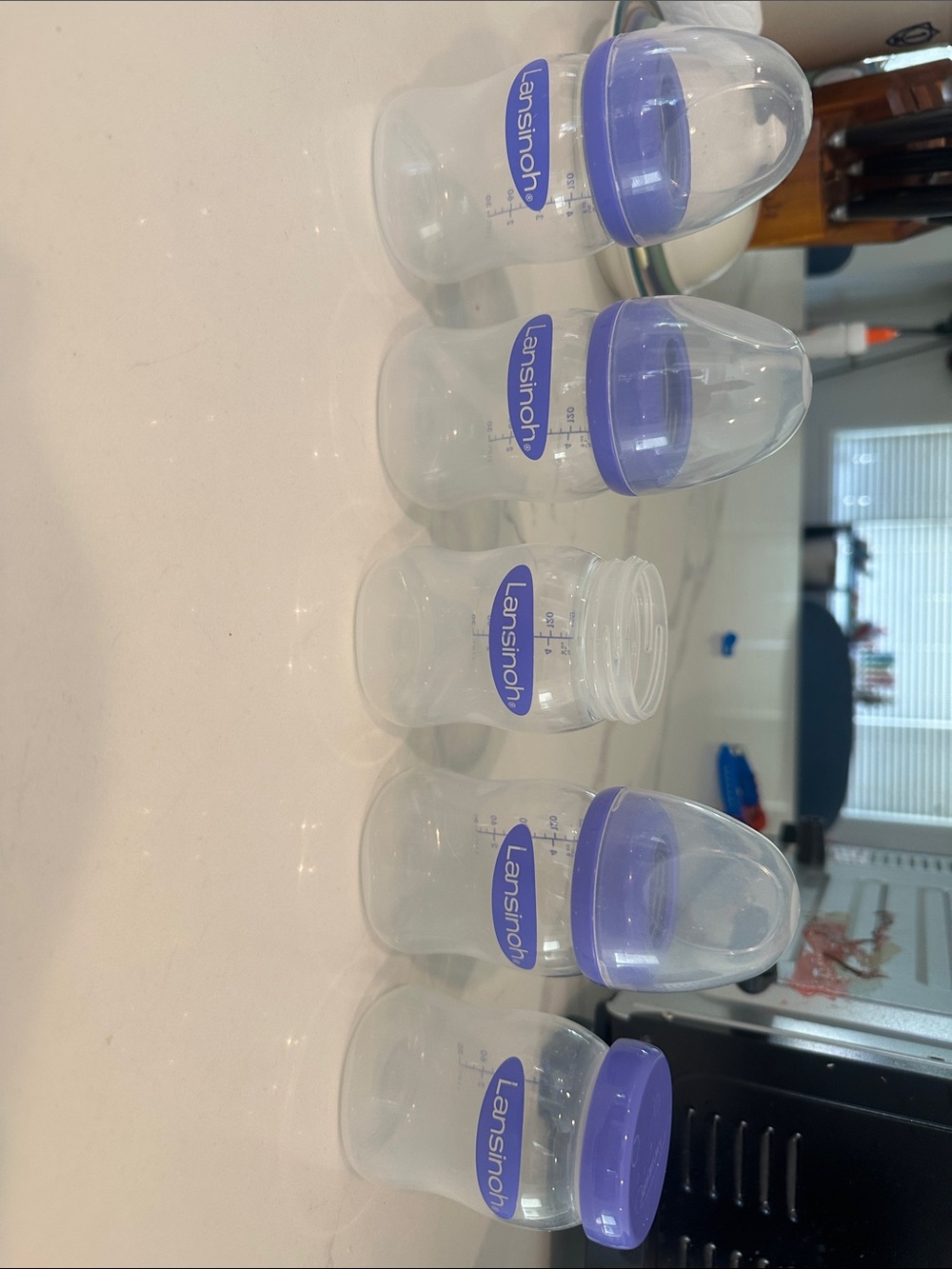 Lansinoh Clear Baby Bottles